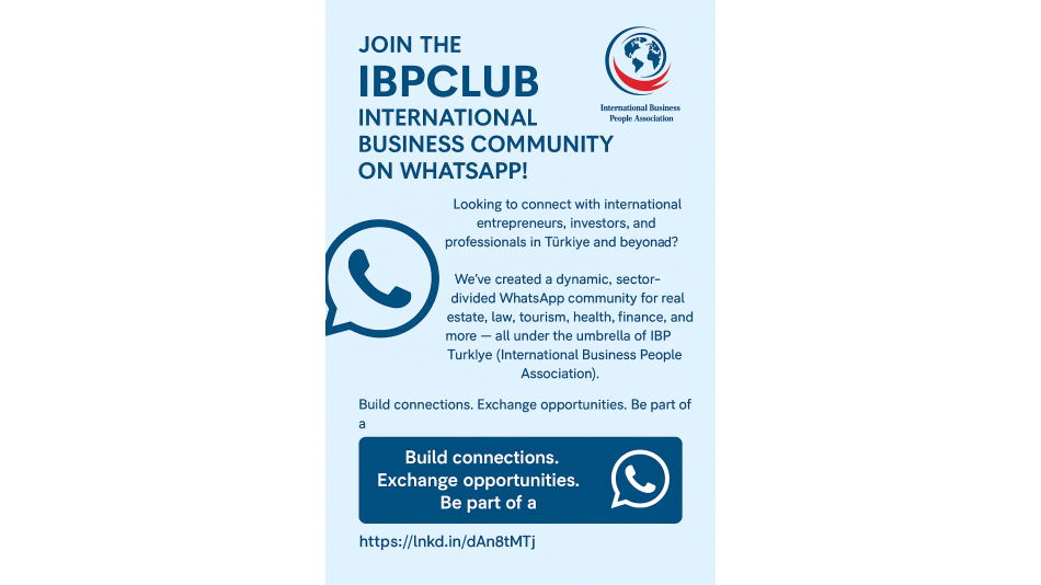 IBPClub WhatsApp İş Dünyası Topluluğuna Katılın!