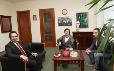 Meeting with Svetlana Volodina, President of the Russian Federal Bar Association