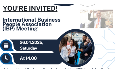 IBP Guest Talk and Networking with Ali Bıdı – April 26, 2025