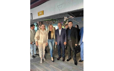 Eski Dışişleri bakanı ve şimdiki NATO PA Türk Delegasyonu başkanı Mevlüt Çavuşoğlu, Uluslararası İş İnsanları Derneği Başkanı İlhan Subaşı, Başkan yardımcımız Natalya Chupina, yönetim kurulu üyemiz Lale Mihaylova