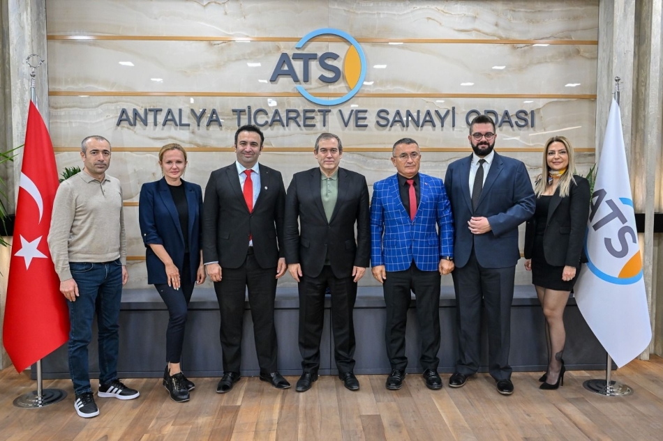 Meeting with Mr. Yusuf Hacısüleyman, Chairman of the Antalya Chamber of Commerce and Industry (ATSO) and his team