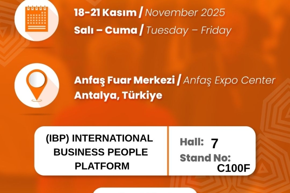 GROWTECH, one of the world’s leading agricultural exhibitions, will host 700+ exhibitors from 34 countries at Antalya ANFAŞ Expo Center between 18–21 November 2025