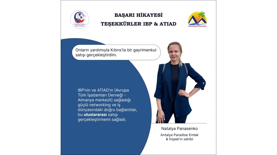 Başarı Hikayesi – Teşekkürler IBP!