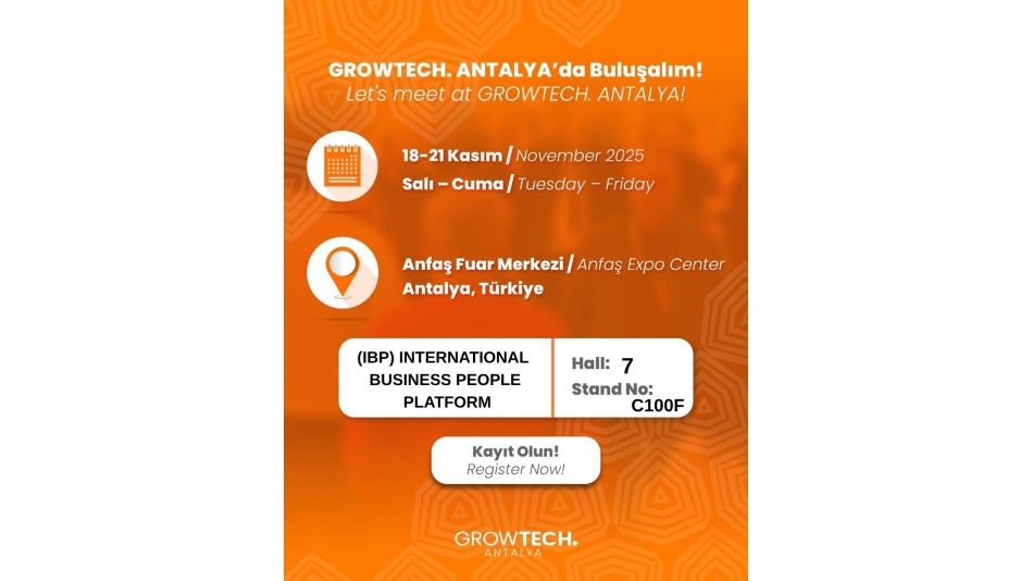 GROWTECH ANTALYA’DA BİZİ ZİYARET EDİN! 
