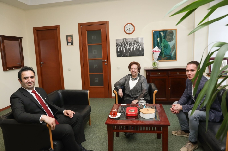 Rusya Barolar Birliği Başkanı Svetlana Volodina ile Görüşme