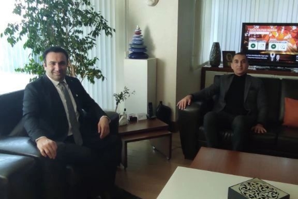 ANSİAD Başkanı Ercan Özbek ile İş Birliği Görüşmesi